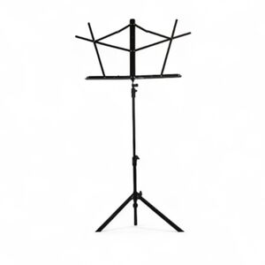 Titan Black Portable Music Stand With Case Like New